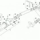 ALTERRA 450 RED [A2019KAK4CUSM] Air intake assembly [303511]