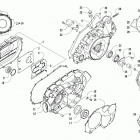 ALTERRA 570 EPS DYNAMIC CHARCOAL [A2020XCO4EUSD] Clutch  /  v-belt  /  magneto cover assembly [303615]
