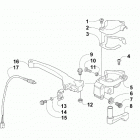 ALTERRA 150 RED [A2019KYC2BUSM] Throttle control assembly [100362]