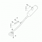 DVX 90 GREEN [A2019KSB2BUSX] Exhaust assembly [90950]