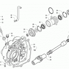 ALTERRA 300 BLUE [A2019KAF2BUSE] Transmission case assembly [302195]