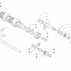 ALTERRA 570 EPS DYNAMIC CHARCOAL [A2020XCO4EUSD] Gear shifting assembly [303199]