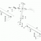 ALTERRA 300 BLUE [A2019KAF2BUSE] Steering assembly [92436]