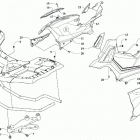 ALTERRA 570 EPS DYNAMIC CHARCOAL [A2020XCO4EUSD] Front rack and side panel assemblies [303640]