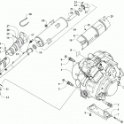 ALTERRA 700 EPS CAMO [A2019XET1PUSH] Engine and exhaust [303017]