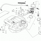 ALTERRA 700 EPS DYNAMIC CHARCOAL [A2020XCT4EUSD] Gas tank assembly [303016]