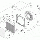ALTERRA 570 EPS DYNAMIC CHARCOAL [A2020XCO4EUSD] Cooling assembly [303192]