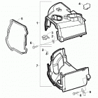 DVX 90 GREEN [A2019KSB2BUSX] Engine shroud assembly [90960]