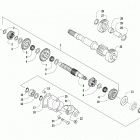 ALTERRA TRV 700 T3 BLACK [A2019THT4E3TP] Secondary transmission assembly [300083]