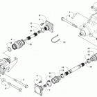 ALTERRA 700 EPS CAMO [A2019XET1PUSH] Drive train assembly [303317]