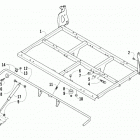 ALTERRA TBX 700 EPS DYNAMIC GRAY [A2020BAT1PUSI] Tilt frame assembly [90976]