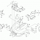 ALTERRA TBX 700 EPS DYNAMIC GRAY [A2020BAT1PUSI] Front rack, body panel, and headlight assemblies [303036...