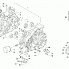 ALTERRA TRV 500 RED [A2020THK4CUSM] Crankcase assembly [99951]
