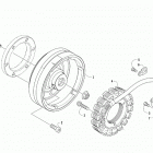 ALTERRA TRV 500 RED [A2020THK4CUSM] Magneto assembly [300997]