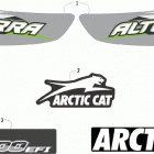 ALTERRA TBX 700 EPS DYNAMIC GRAY [A2020BAT1PUSI] Decals [303719]