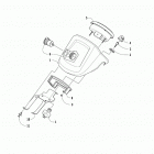 ALTERRA TBX 700 EPS DYNAMIC GRAY [A2020BAT1PUSI] Instrument pod assembly [303040]
