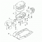 ALTERRA TBX 700 EPS DYNAMIC GRAY [A2020BAT1PUSI] Air intake assembly [303044]