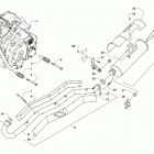 ALTERRA TRV 500 RED [A2020THK4CUSM] Engine and exhaust [303721]
