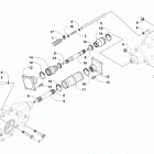 ALTERRA 450 RED [A2019KAK4CUSM] Drive train assembly [301928]