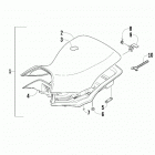 ALTERRA TRV XT EPS T3 BLACK [A2019TKW1P3TQ] Seat assembly [96152]