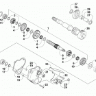 ALTERRA TRV XT EPS T3 BLACK [A2019TKW1P3TQ] Secondary transmission assembly [300329]