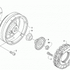 ALTERRA 450 RED [A2019KAK4CUSM] Magneto assembly [303525]