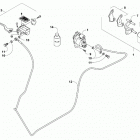 ATV ALTERRA 700 T3 BLACK [A2019XAT4E3TP] Emergency brake assembly [300928]
