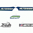 ATV ALTERRA 450 T3 BLUE [A2019KAK4C3TE] Decals [303538]