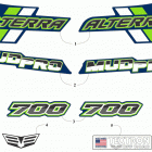 ALTERRA 700 MUD PRO LTD EPS BLUE [A2019MLT1PUSE] Decals [303150]