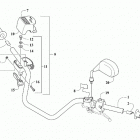 ALTERRA TRV 700 T3 BLACK [A2019THT4E3TP] Handlebar assembly [302992]