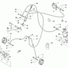 ALTERRA TRV XT EPS T3 BLACK [A2019TKW1P3TQ] Hydraulic brake assembly [302019]