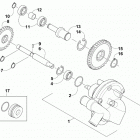 ALTERRA TRV XT EPS T3 BLACK [A2019TKW1P3TQ] Water pump assembly [96971]