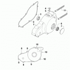 ALTERRA TRV XT EPS T3 BLACK [A2019TKW1P3TQ] Magneto side engine covers [300325]