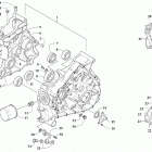 ALTERRA 450 RED [A2019KAK4CUSM] Crankcase assembly [303519]