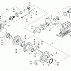 ALTERRA TRV XT EPS T3 BLACK [A2019TKW1P3TQ] Front drive gearcase assembly [301003]