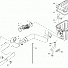ATV ALTERRA 700 T3 BLACK [A2019XAT4E3TP] Air intake assembly [302004]