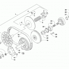ALTERRA TRV XT EPS T3 BLACK [A2019TKW1P3TQ] Transmission assembly [300265]