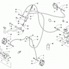 ALTERRA TRV 700 T3 BLACK [A2019THT4E3TP] Hydraulic brake assembly [301967]