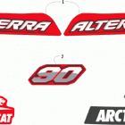 ALTERRA 90 RED [A2019KXB2BUSM] Decals [303869]