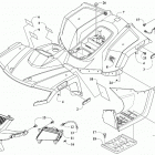 ALTERRA 90 BLUE [A2019KXB2BUSE] Body panel and headlight assembly [303378]