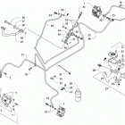 ATV ALTERRA 700 T3 BLACK [A2019XAT4E3TP] Hydraulic brake assembly [302003]