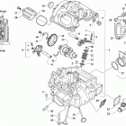 ALTERRA 450 RED [A2019KAK4CUSM] Cylinder head and camshaft  /  valve assembly [303518]