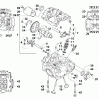 ALTERRA TRV XT EPS T3 BLACK [A2019TKW1P3TQ] Cylinder head and camshaft  /  valve assembly [300315]