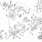 ALTERRA TRV XT EPS T3 BLACK [A2019TKW1P3TQ] Crankcase assembly [300313]
