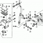 TRX420TM1 A Front brake master