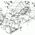 TRX90X AC Задний бампер