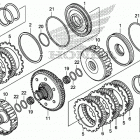 TRX420FA2 2A Сцепление