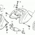 TRX90X AC Топливный бак
