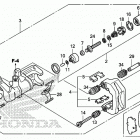 SXS500M 2AC Задний суппорт