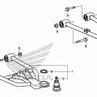 TRX250TM1 Передняя подвеска